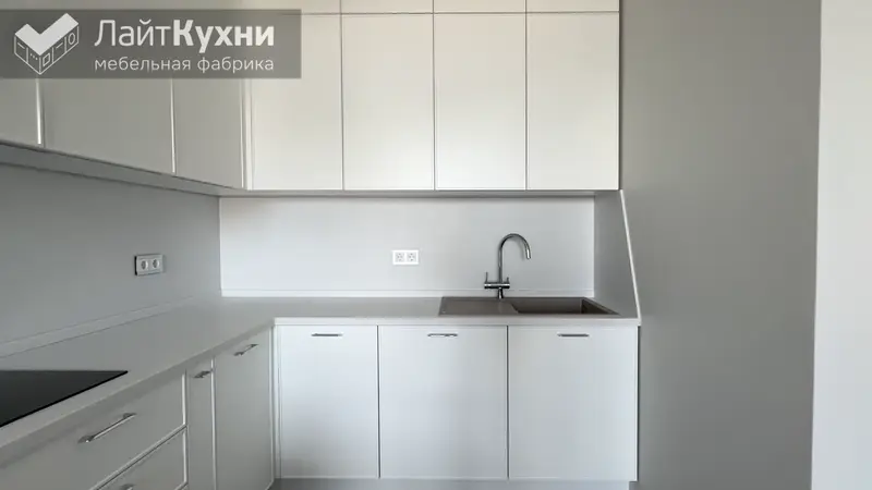 Кухня ЛММЭ296 Slide-S04 NCS S 0300-N мат